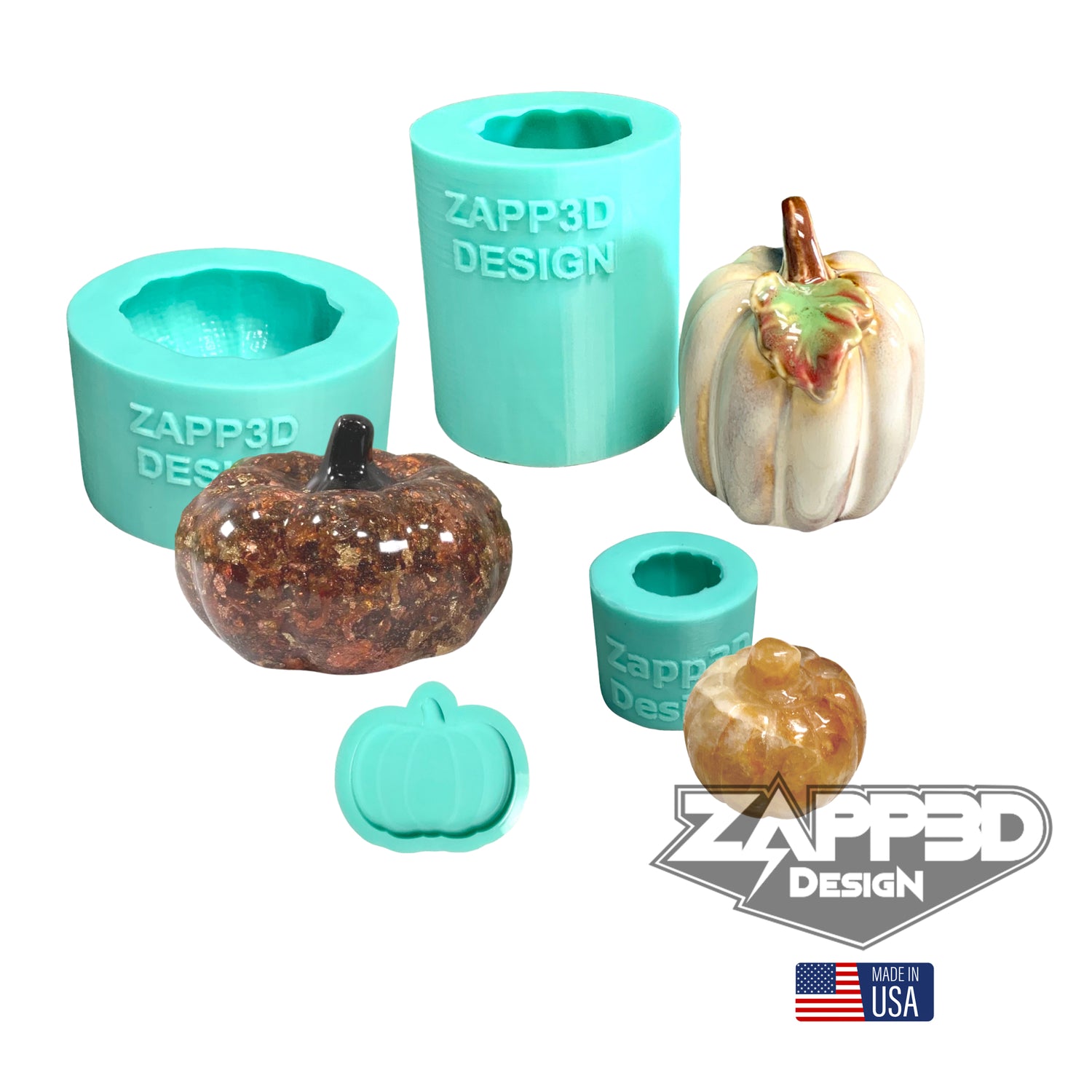 Pumpkin Molds |4 Shapes | Halloween Molds