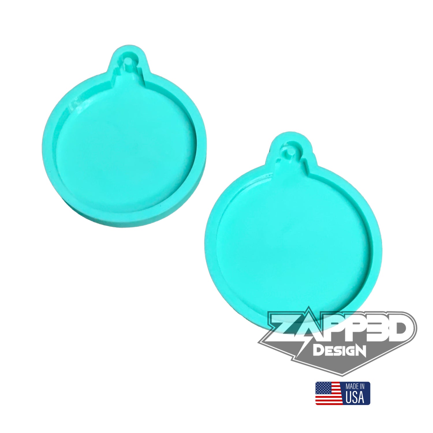 Round Ornament Mold | 3/8" or 1/2" | Ornament Mold