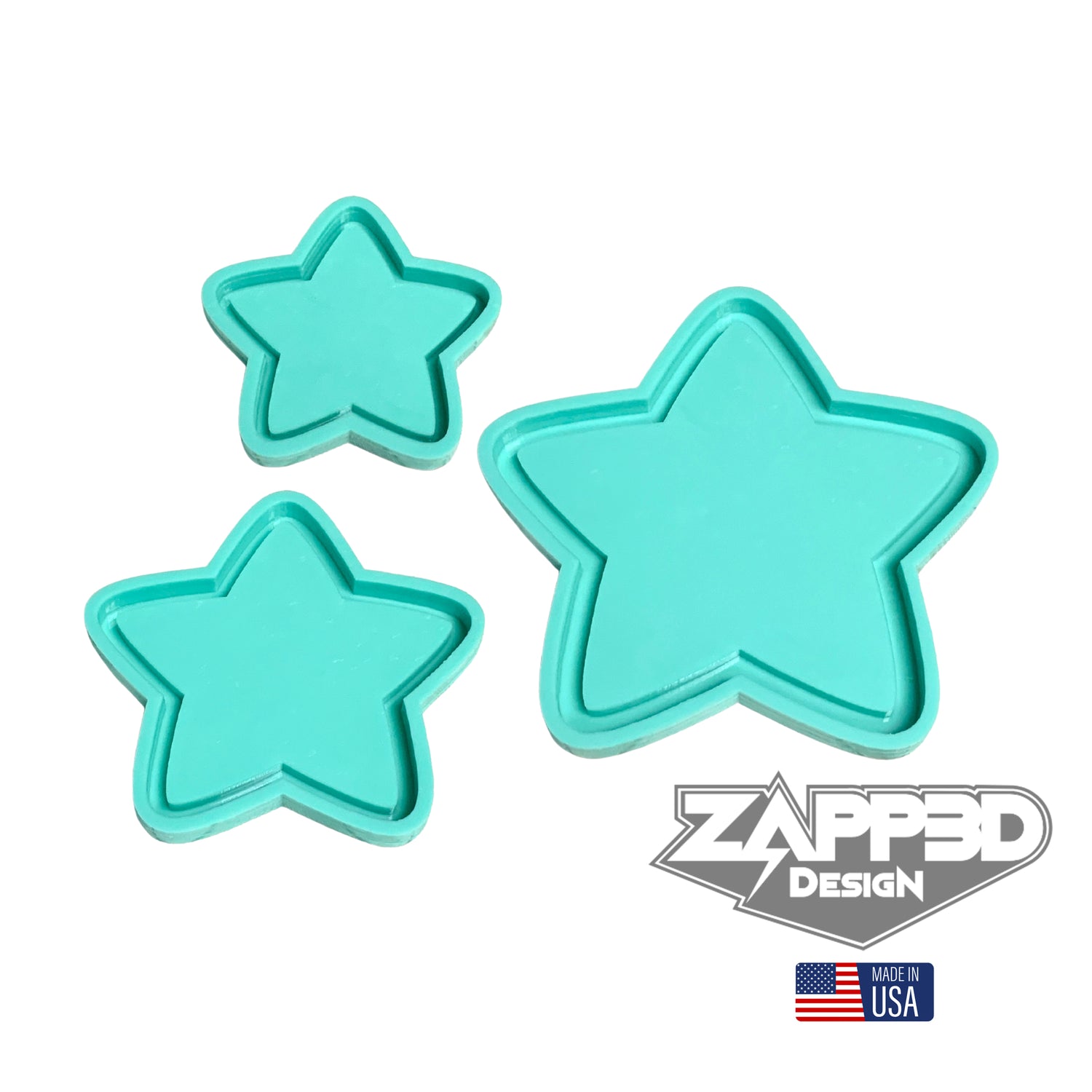 Star Tray Silicone Mold | Sizes - 5", 7", 9" |