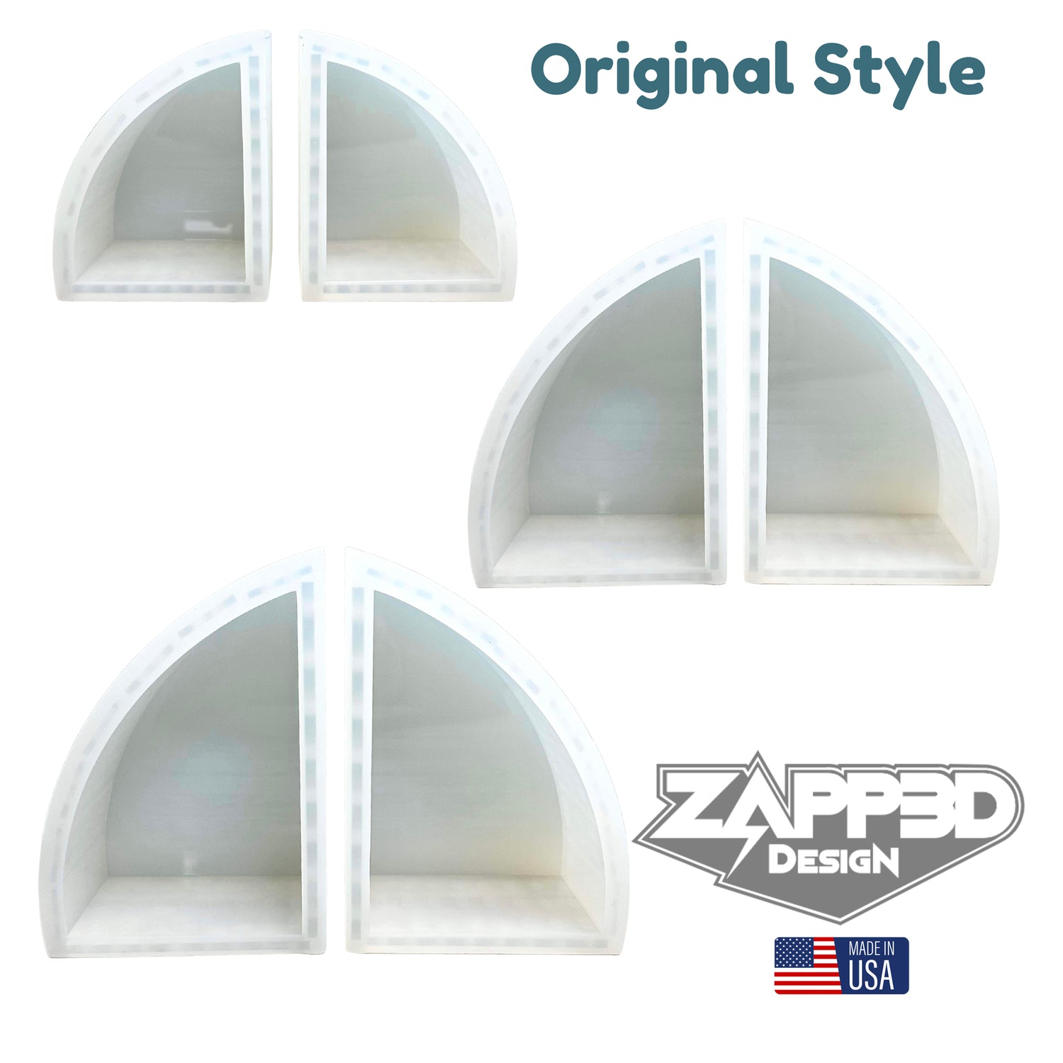 Deep Bookend Mold | 3 Sizes |