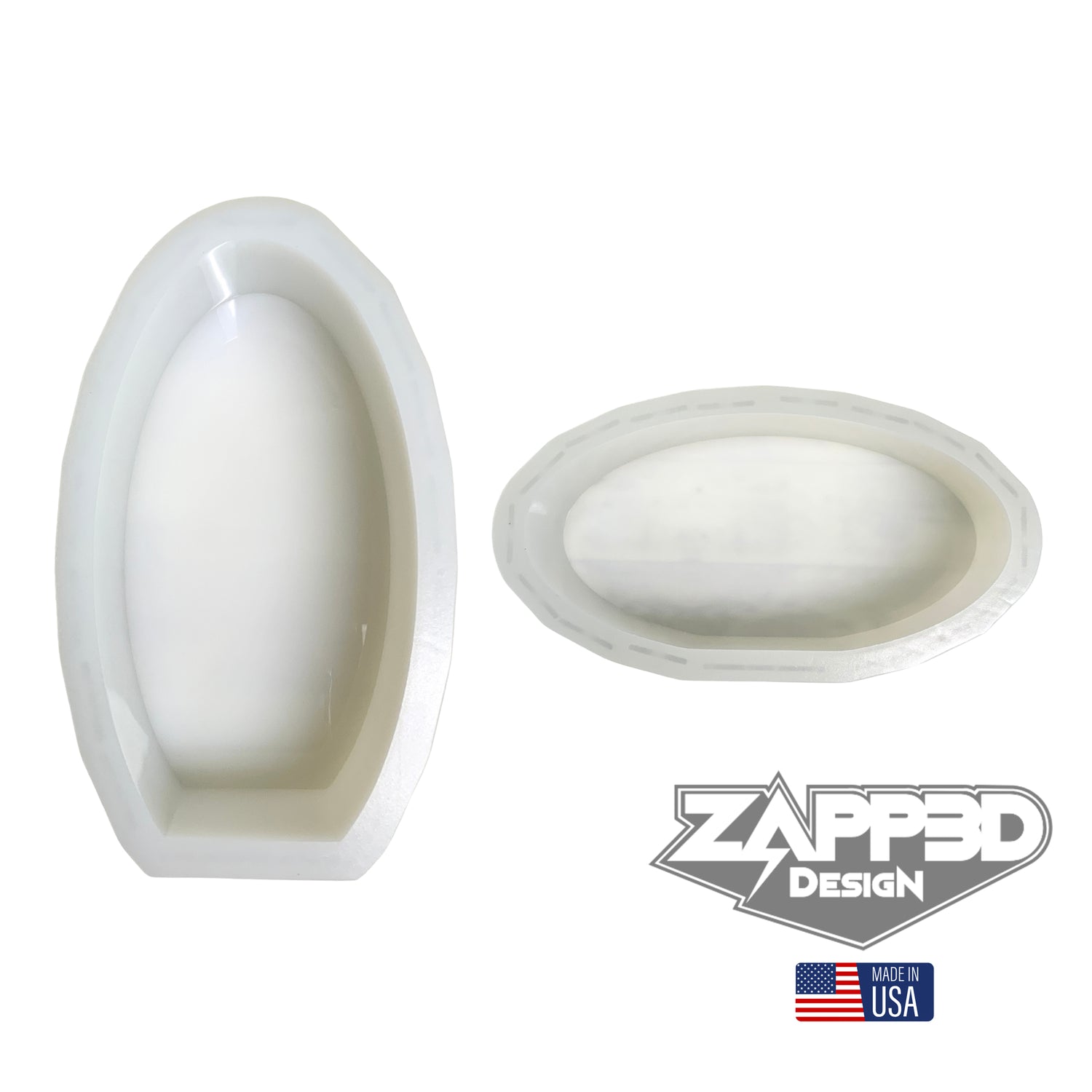 Deep Standing Oval Mold | 2 Styles |