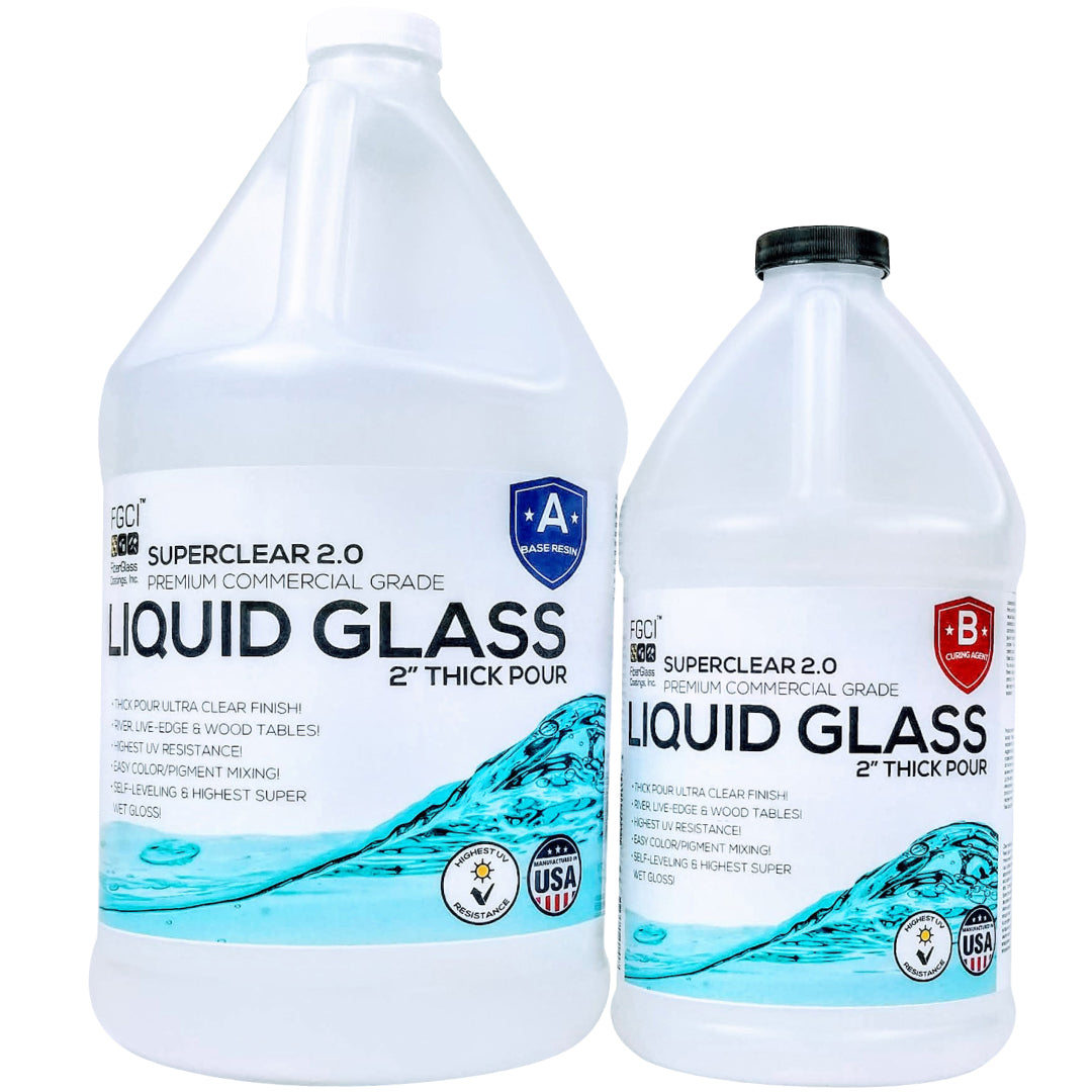 aaaaand we're back! Liquid Glass Deep Pour is back in stock! 💦 30