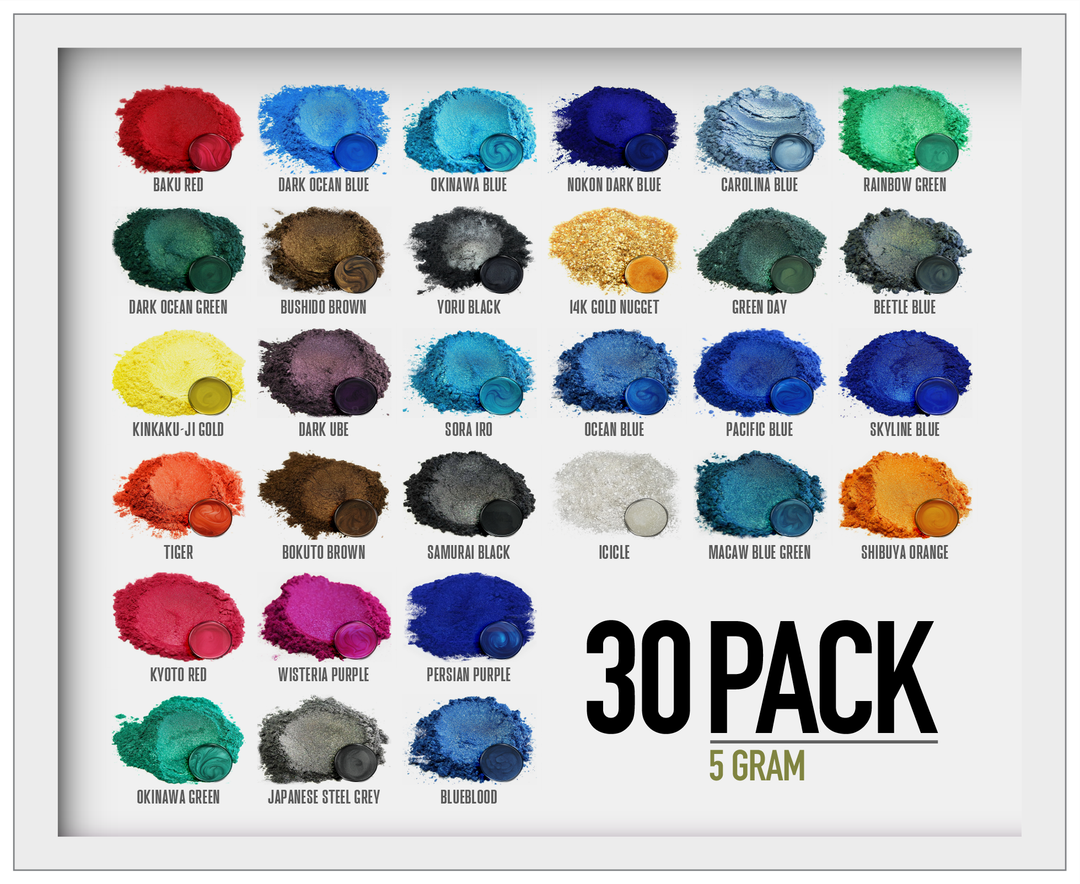 Buy Glow In The Dark Powder Coat- 10 Grams Sample Pack
