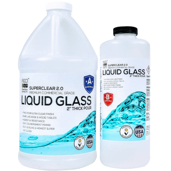 24 Hour Liquid Glass Deep Pour / 3 Kit Sizes