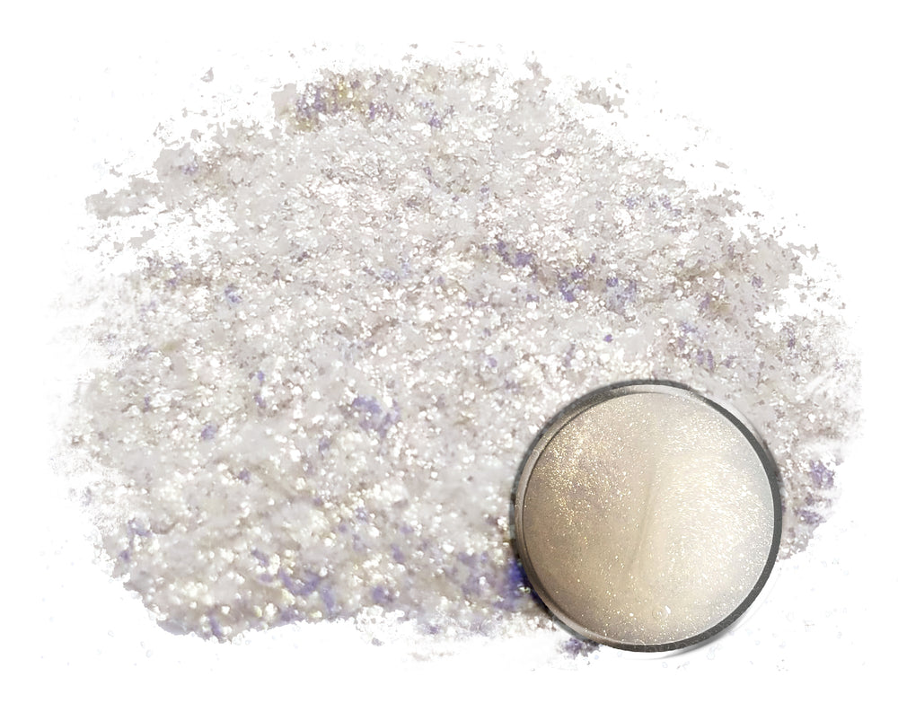 Eye Candy Premium Mica Powder Pigment “Glimmer Ghost White” (50g)  Multipurpose DIY Arts and Crafts Additive | Woodworking, Bath Bombs, Resin,  Paint