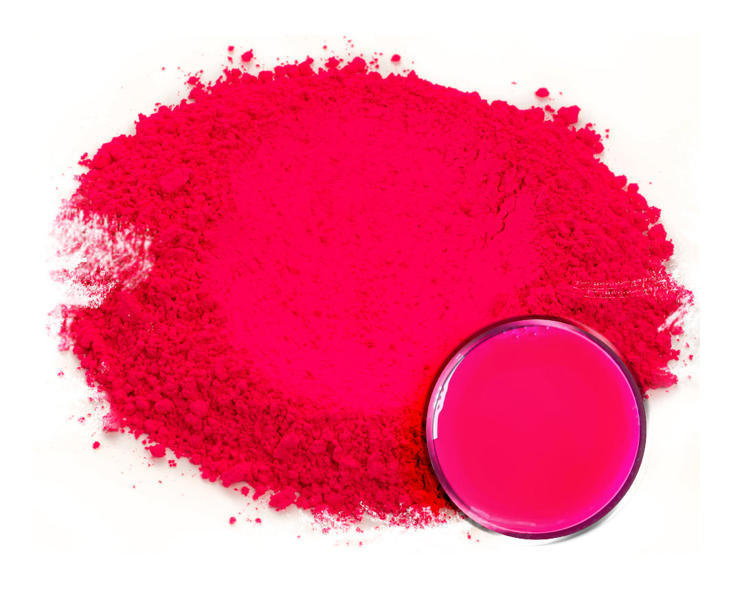 Neon Pink Epoxy Color Powder by Pigmently