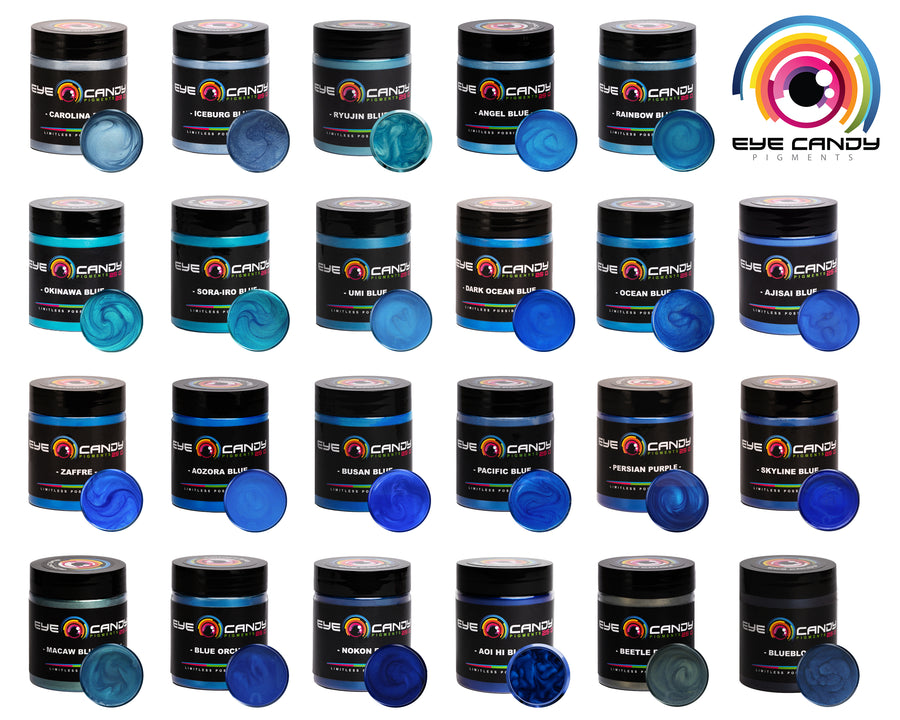 Eye Candy Pigments Blue Mica Pigment Powder