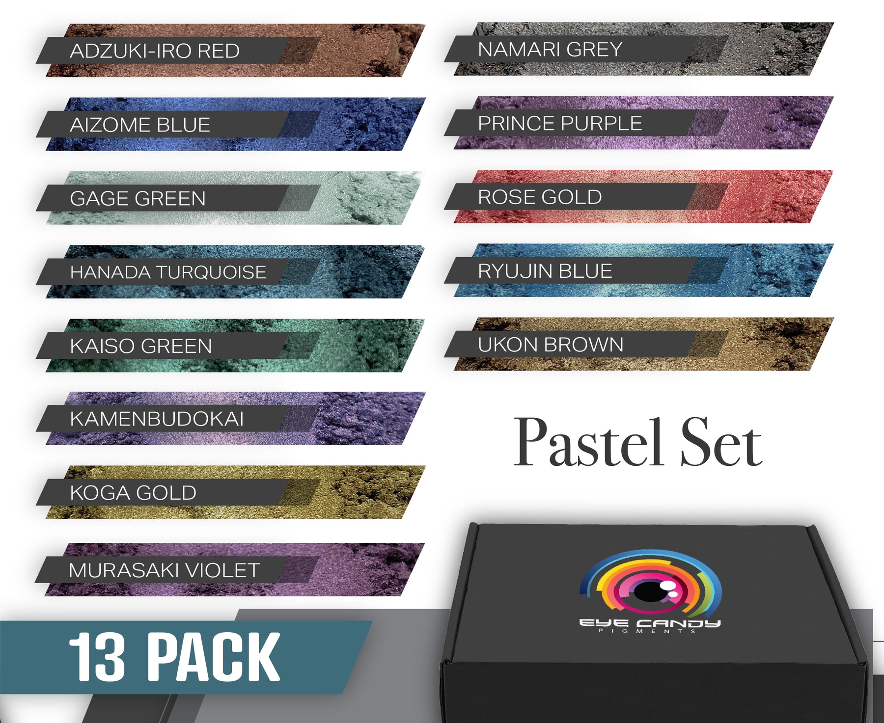 Last Day to Grab our Pastel Sample Set - Pigment of the Week - Eye Candy  Pigments