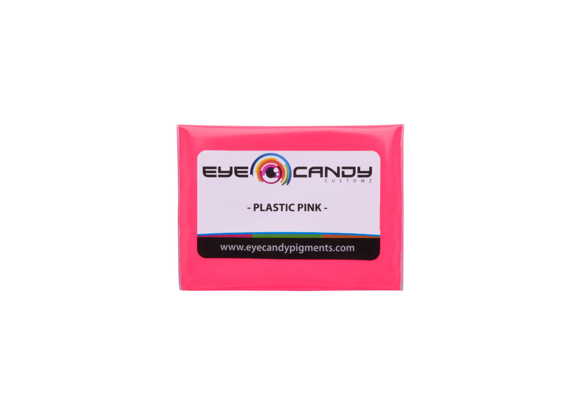 Pink Polymer Eye Candy Pigments || Plastic Pink Neon Mica Pigment Powder