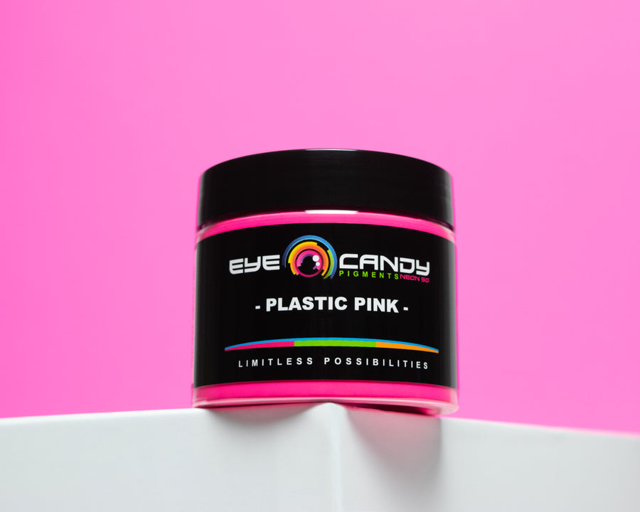 Eye Candy Pigments Plastic Pink Neon Mica Pigment Powder