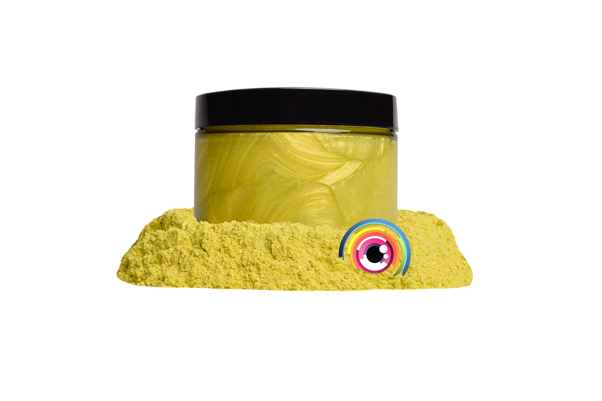 Eye Candy Pigments || Shisha Yellow Mica Pigment Powder