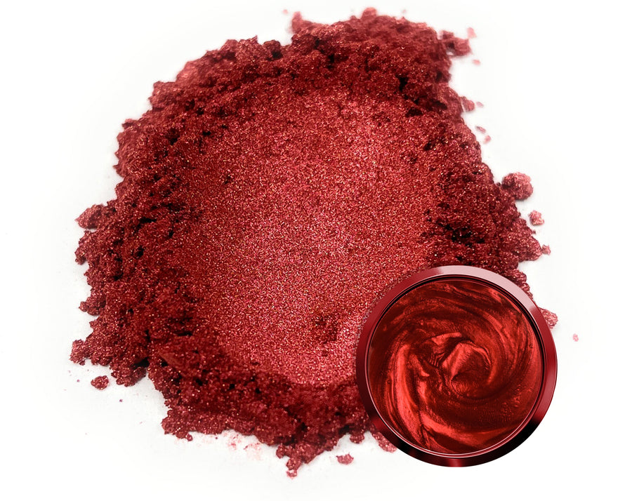 Eye Candy Pigments || Yamagata Red Mica Pigment Powder